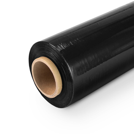 Film Etirable Noir Forte Couverture Stretch Noir 2.45kg Filet