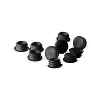 Capuchons de rail de plafond PVC 10 pcs.