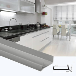 Joint de socle gris 16mm 1.5m