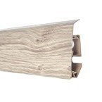 Plinthe PVC 70mm 2m HUSKY OAK + 5 vis GRATUITES !