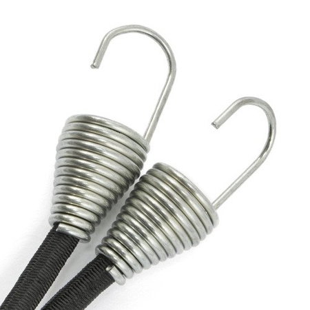 Corde élastique avec crochet Expandor Corde en caoutchouc NOIRE 12mm
