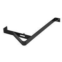 Support de clôture à neige Hauteur 15cm 150mm NOIR