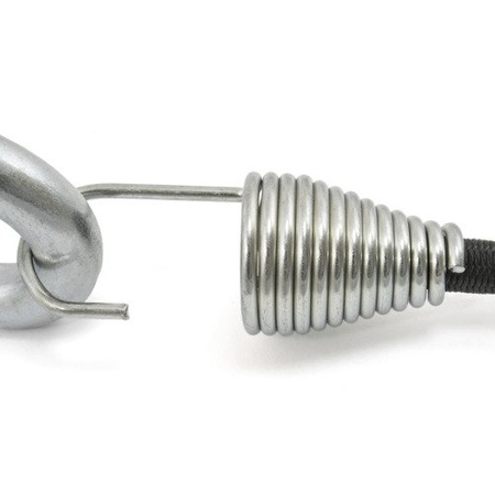 Corde élastique avec crochet Expandor Corde en caoutchouc NOIRE 12mm