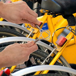 Câble d'acier en PVC transparent avec boucles Corde à œillets 2/3mm 6x7