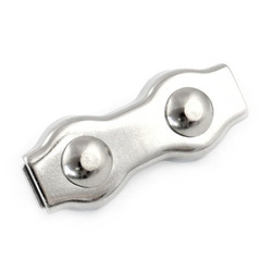 Collier de serrage de selle Double Inox Anti-acide 4mm