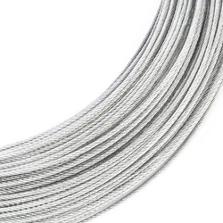 Câble d'acier galvanisé 1mm Strand 1x19